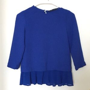 Zara Quarter Sleeve Top
